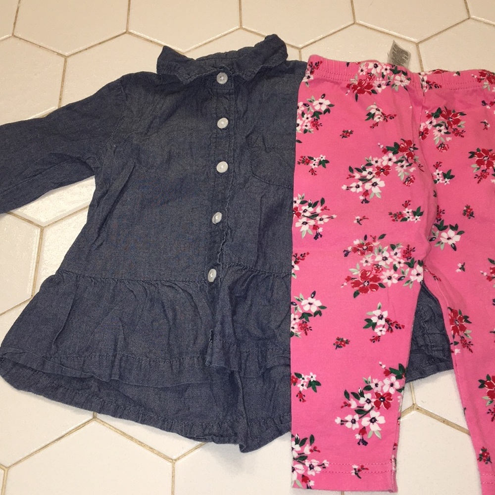 Carters 12 months outfit set 3/$10